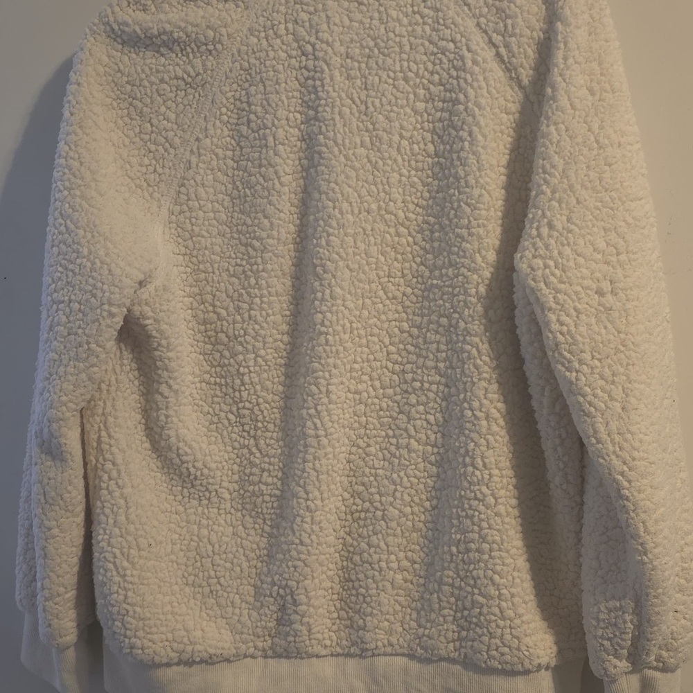 Women's Cozy White Sweater - Picture 7 of 11